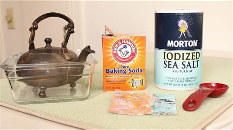 Cleaning Silver With Baking Soda And Salt Youtube