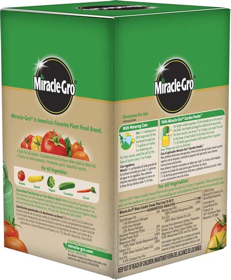 Buy Miracle Gro 2000422 Plant Food 15 Pound Tomato Fertilizer 15