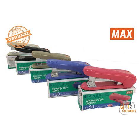 Apply for paper cart rewards to earn points. Max Stapler Machine HD-50 | Shopee Malaysia