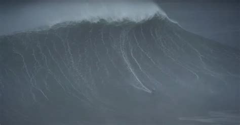 735 Feet Video Of Womens World Record Largest Wave Ever Surfed