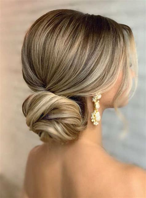 100 Best Wedding Hairstyles Updo For Every Length Low Bun Bridal Hair