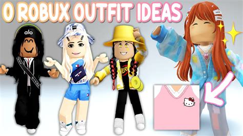 Roblox Cute Roblox Avatar Ideas Try These Cute And Trendy Outfits