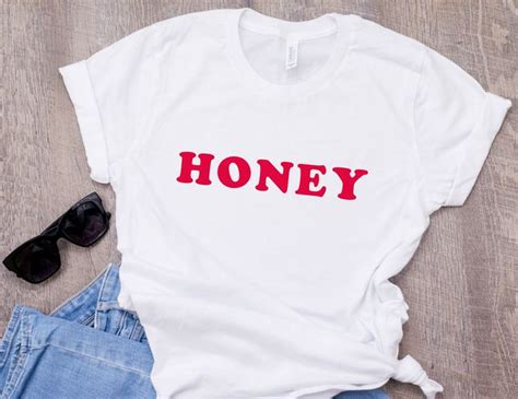 Honey T Shirt Honey Shirt Honey Bee 70s Clothing Tumblr Shirt Hipster T Shirt Disco Shirt