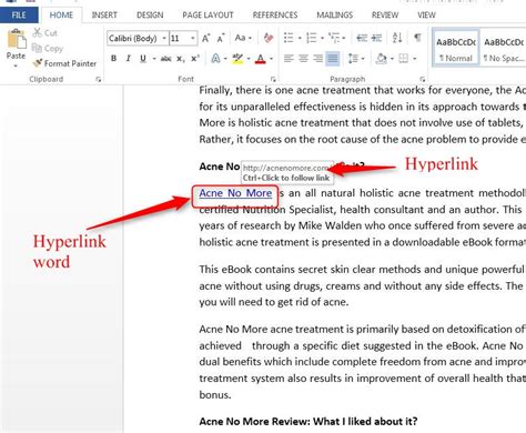How To Insert Hyperlinks In Word 2013 Tutorials Tree Learn Photoshop