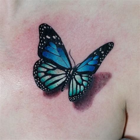 The 3d butterfly tattoos seem to be real as it depends on the placement and the artist. Blue Butterfly tattoo | Tattoo | Pinterest