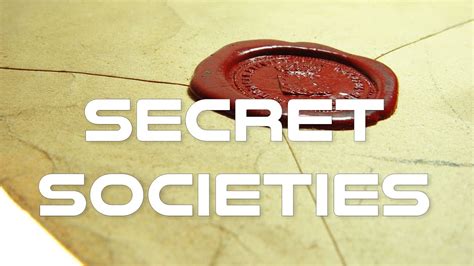 Secret Societies Documentary Youtube