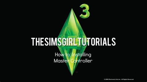 The Sims 3 Master Controller Download Tutorial Youtube