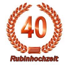 40 hochzeitstag die rubinhochzeit hochzeit com www.hochzeit.com. Rubinhochzeit Sprüche - Wünsche zum 40. Hochzeitstag