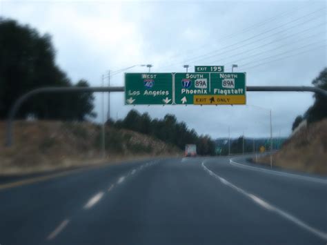 Junction Of The Northern Terminus Of Interstate 17 And Interstate 40