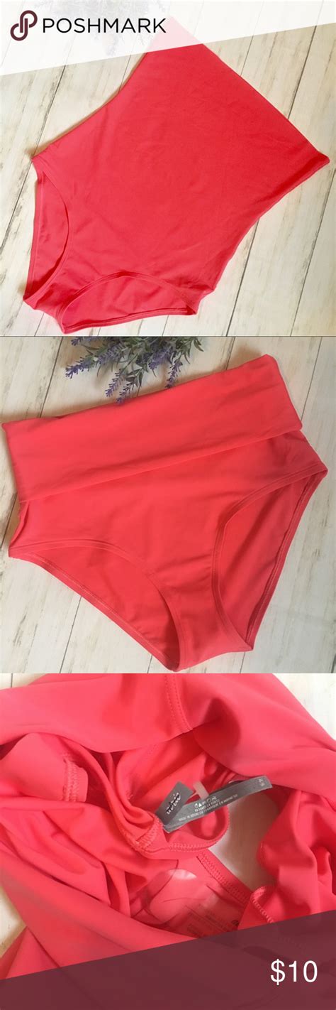 Get it delivered safely by sal, ems, fedex and save with cdjapan rewards! AERIE Sky Hi-Rise Coral Swim Bikini Bottoms M NEW | Swim ...