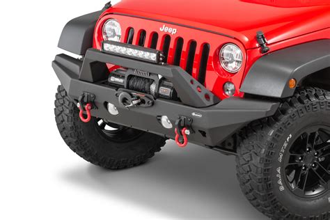 Tactik Stubby Front Bumper And Tactik Winch For 18 23 Jeep