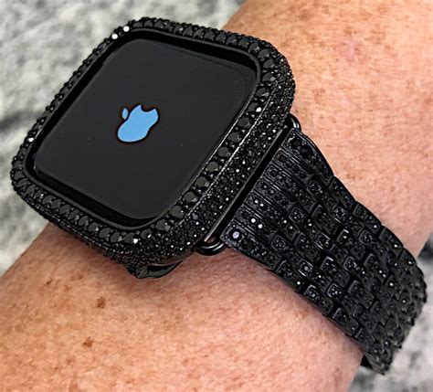 49mm Apple Watch Band Only Series 8 Ultra Black On Black Apple Etsy