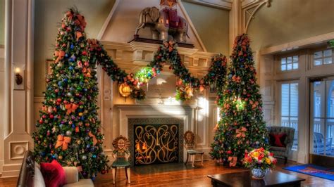 4k Christmas Fireplaces Wallpapers High Quality Download