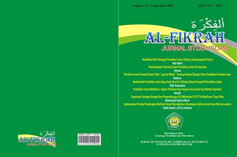 Vol 2 No 2 2020 September JURNAL STUDI ISLAM AL FIKRAH