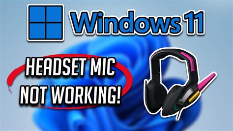 How To Fix Headset Mic Not Working In Windows 11 Windows And Software
