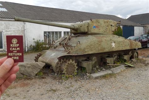 Sherman Tank A Relic Of Pattons Sweep Through Brittany