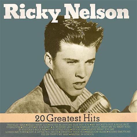 20 Greatest Hits Ricky Nelson アルバム