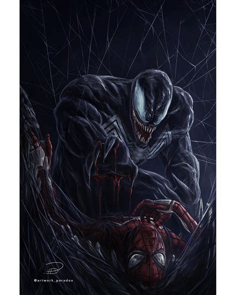 Marvels Spider Man 2 Poster Concept Venom Vs Spider Man Rspidermanps4