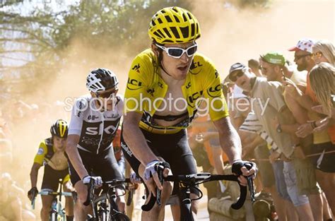 Geraint Thomas Leads Alpe Dhuez Stage 12 Tour De France 2018 Images Cycling Posters