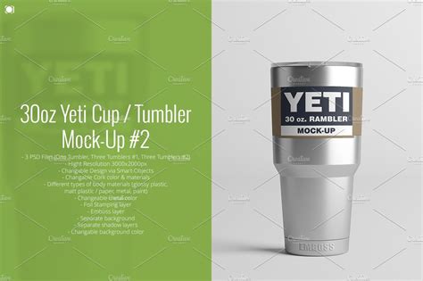 oz yeti cup tumbler mock   product mockups creative market