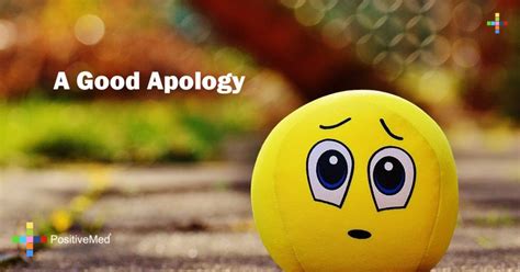 A Good Apology Positivemed