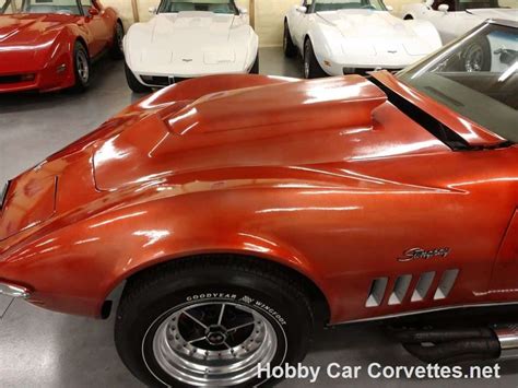 1969 Orange Corvette For Sale Stingray T Top Vette Automatic