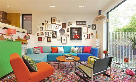 Colourful living room decor, Colourful living room, Living ...