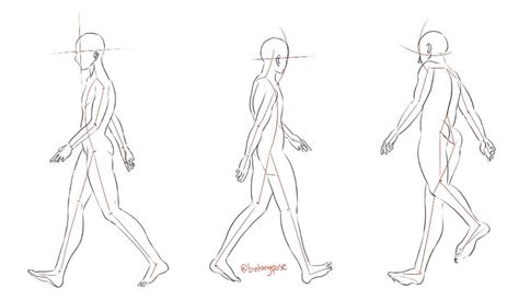 Anime Male Walking Pose Reference Tsukikage Wallpaper