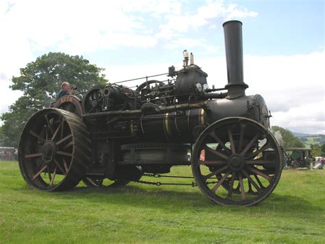Steam Engines Ploughing And Threshing Farms Village Families