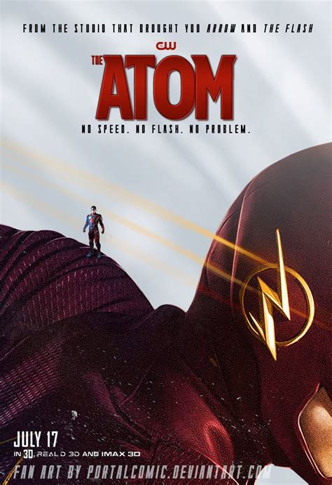 The Atom Poster Flash By Portalcomic On Deviantart Flash Tv Series