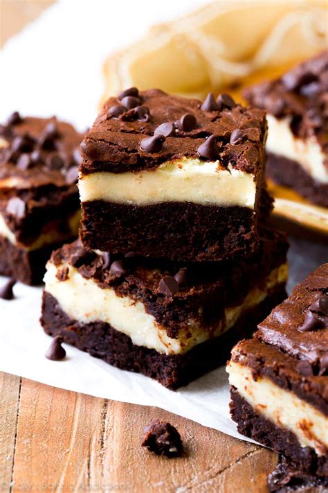 Mocha Cheesecake Brownies Sally S Baking Addiction