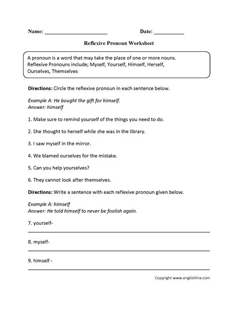 14 Best Images Of Indefinite Pronoun Worksheet 7th Grade Synonym
