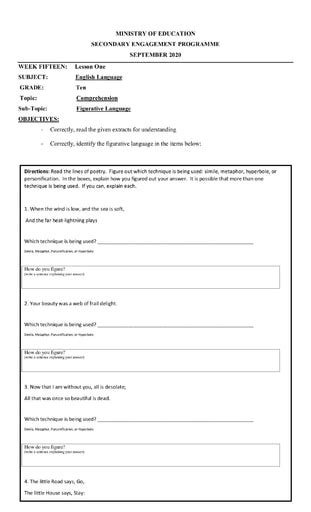 Free Printable Worksheets For Grade 10 English Printable Worksheets