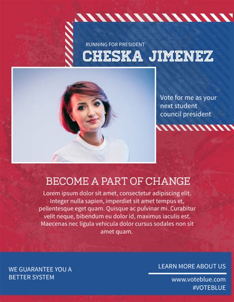 Election Campaign Flyer Template Professional Design Template