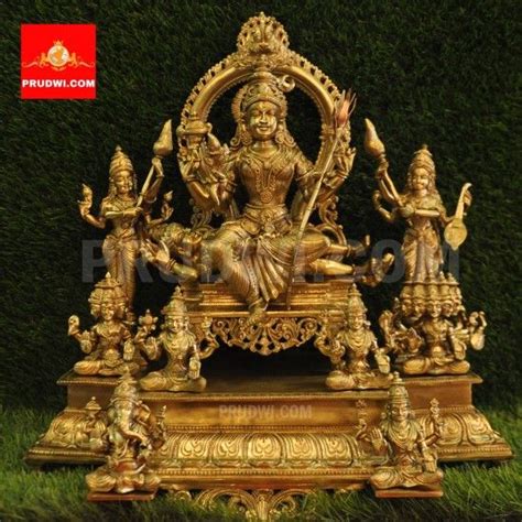 Masterpiece South Indian Panchaloha Bronze Dancing Ganesh Statue With 6