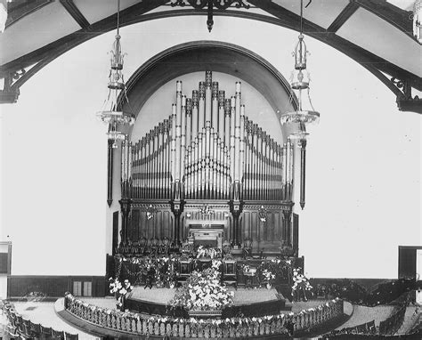 Pipe Organ Database Unknown Builder 1893 Central Methodist Church