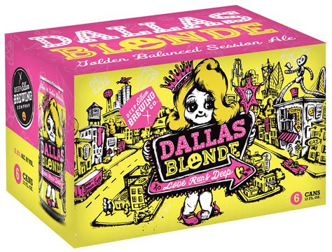 Deep Ellum Dallas Blonde Beer 6 Pk Cans Shop Beer At H E B