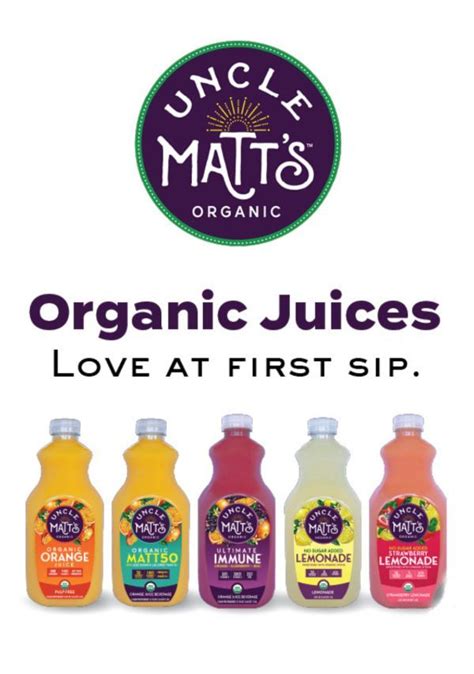 Uncle Matts Organic Juices Organic Juice Juice Oberweis Dairy