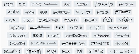 Vector text editor mini icons set. Copy and paste emoji? Emotes makes it extremely easy ಥ_ಥ