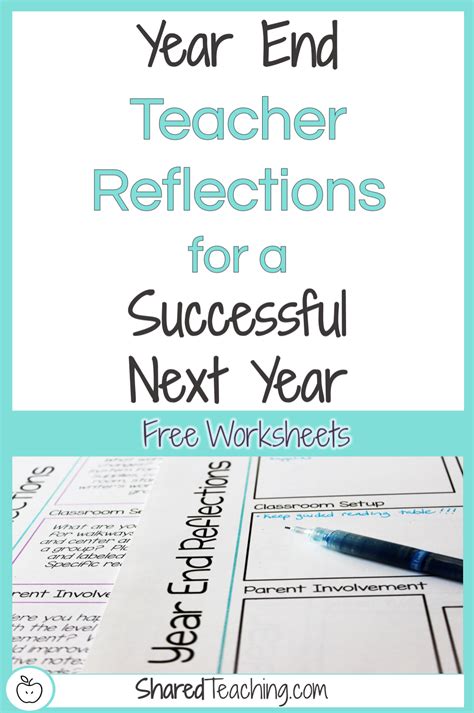 Year End Reflections For A Successful Next Year Shared Teaching