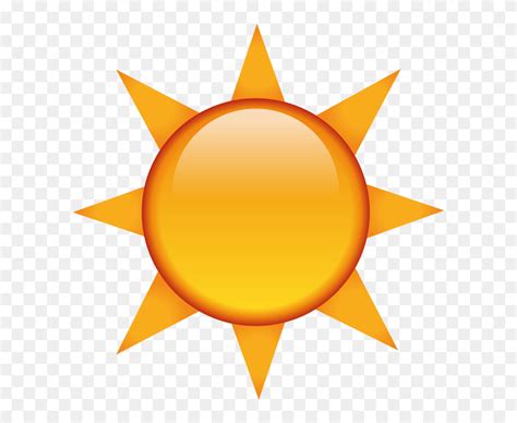 Download Sun Emoji Png Sun Emoji Transparent Background Clipart