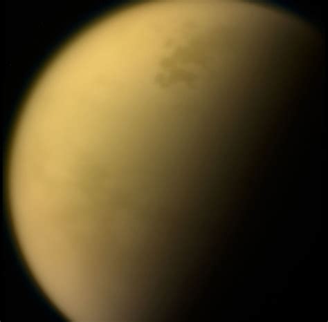 Nasa Reveals Noxious Ice Cloud On Saturns Moon Titan