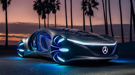 Driving The Mercedes Vision Avtr Concept A Car Straight Out Of 2154
