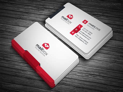 Clean Simple Business Card Template 000148 Template Catalog