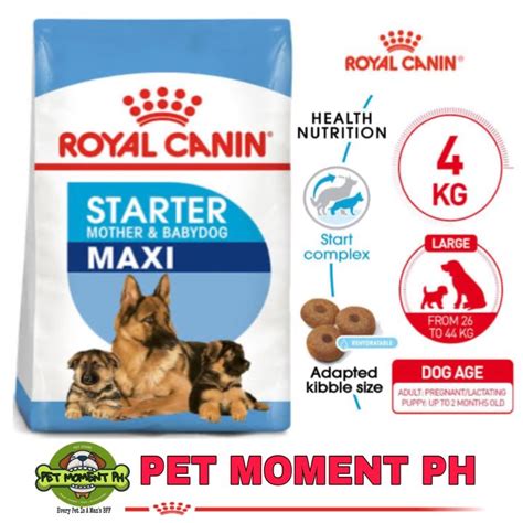 Royal Canin Maxi Starter Mother And Babydog 4kg Lazada Ph
