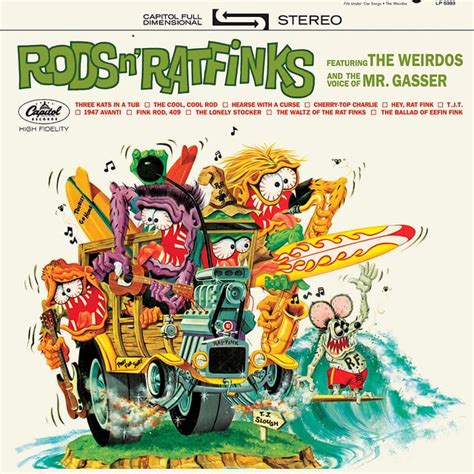 Mr Gasser And The Weirdos Rods N Rat Finks 1964 R Albumartporn