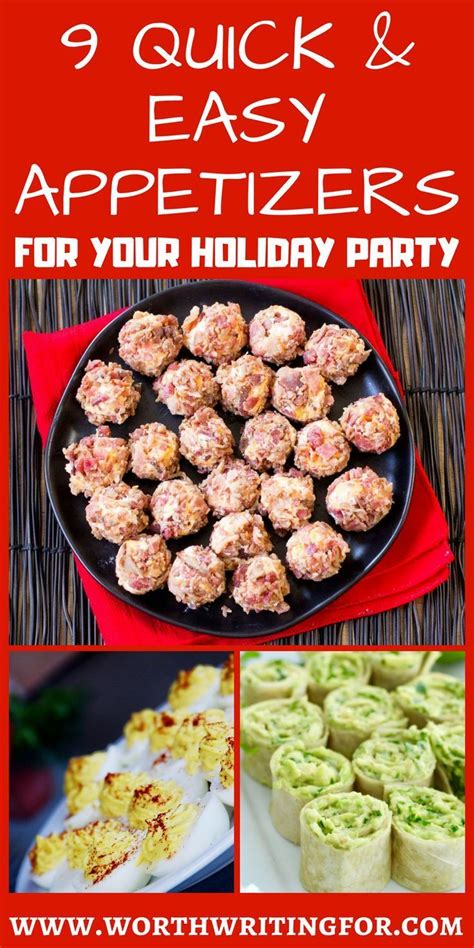 Need A Quick Appetizer Recipe For A Holiday Party Or Potluck These