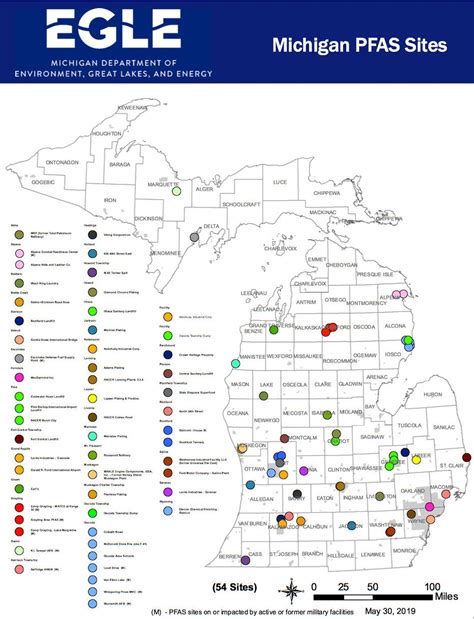 All Known Pfas Sites In Michigan