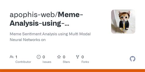 Github Apophis Web Meme Analysis Using Multimodal Neural Network Meme Sentiment Analysis