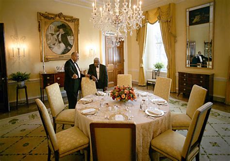 You should seek to enhance the aesthetics of your dining room as much as possible and value the significance of the dining table in your home. Family Dining Room - White House Museum